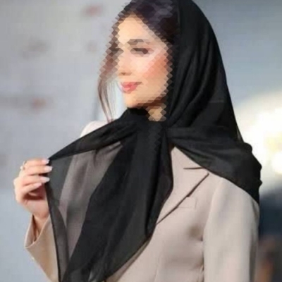 روسری مشکی ایرانی