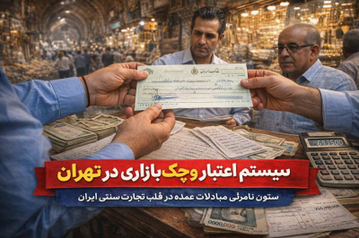 سیستم اعتبار و چک بازاری در بازار تهران