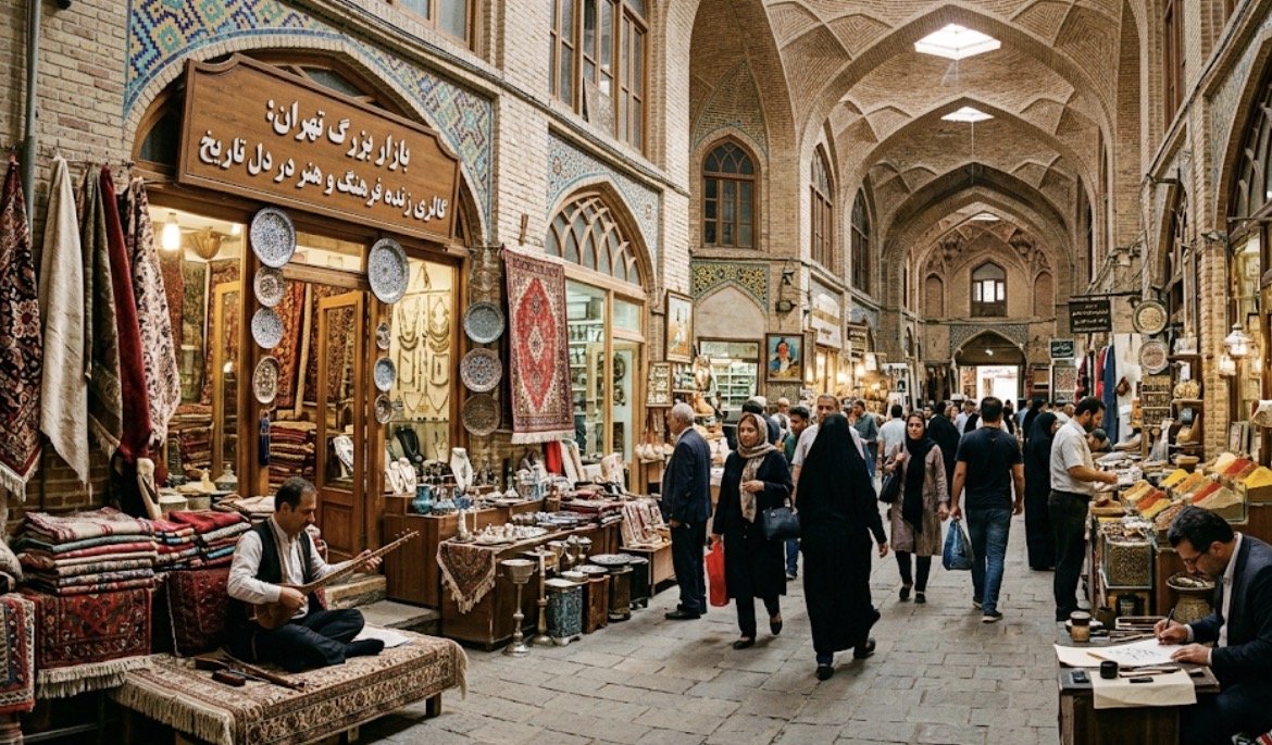 بازار بزرگ تهران: گالری زنده فرهنگ و هنر در دل تاریخ