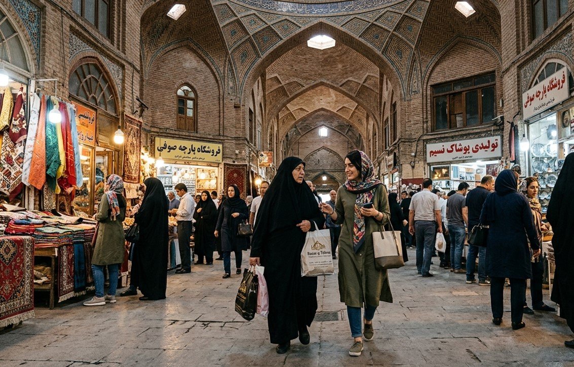 بازار بزرگ تهران: خاستگاه تاریخی و تحول نقش زنان در بافت سنتی پایتخت